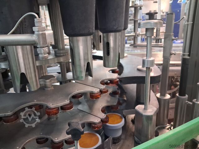 Içecek üretim makinesi AMS Bügelverschliesser