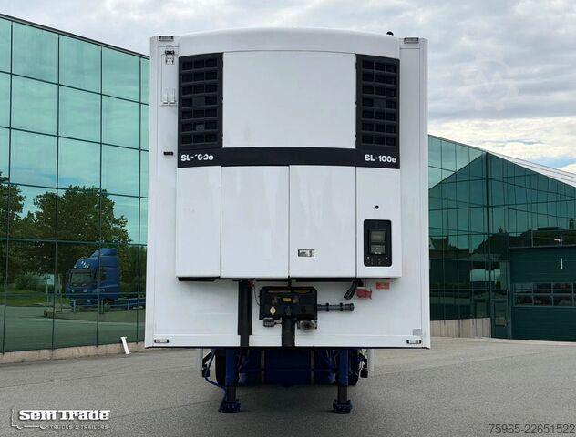 Kühlauflieger SAMRO ISO BOX THERMO KING ONLY 846 ENGINE HOURS STEERI