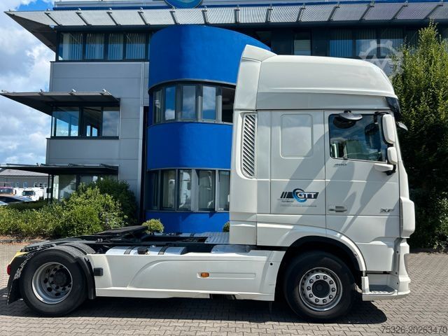 Standard dragbil DAF XF 480 FT SSC, Abbiegeassistent, Standklima