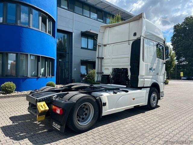 Standard dragbil DAF XF 480 FT SSC, Abbiegeassistent, Standklima