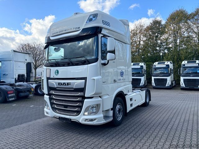 Standard nyergesvontató DAF XF 480 FT SSC, Abbiegeassistent, Standklima