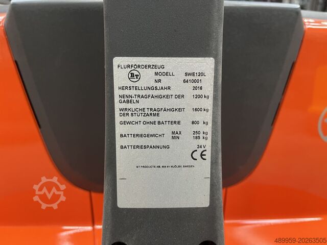 Hoogheffende truck BT SWE 120 L