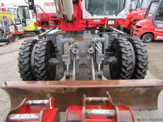 Mobilbagger Takeuchi TB295W - POWERTILT + Schnellwechsler + 3 Löffel