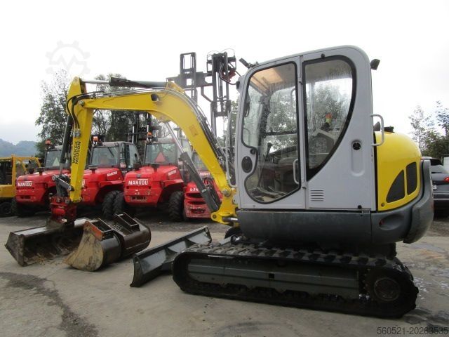 Minigrävare Wacker 6003 - Powertilt + Schnellwechsler + 3 Löffel