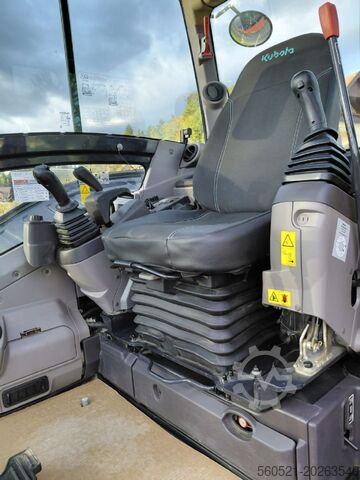 Minigrävare Kubota KX 060-5 - 5,9 Ton.- Klima + Powertilt + 4 Löffel