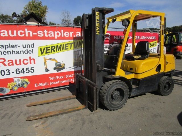 Diesel truckar Hyster 3 Ton.- Triplex-Freihub 4,8m - Seitenschieber