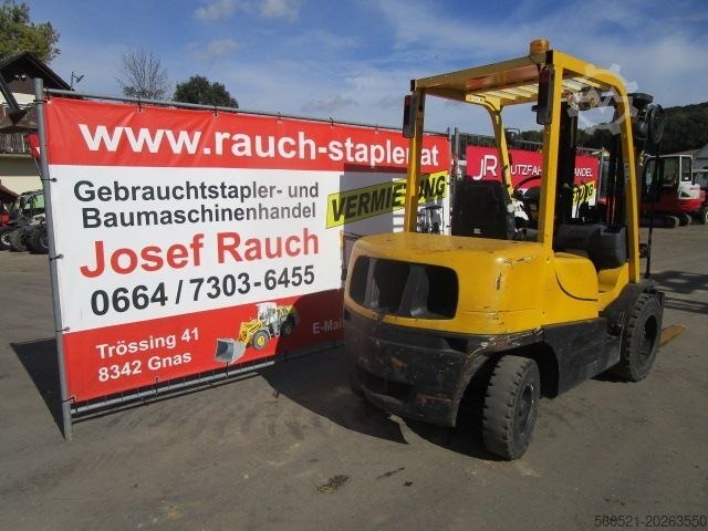 Diesel truckar Hyster 3 Ton.- Triplex-Freihub 4,8m - Seitenschieber