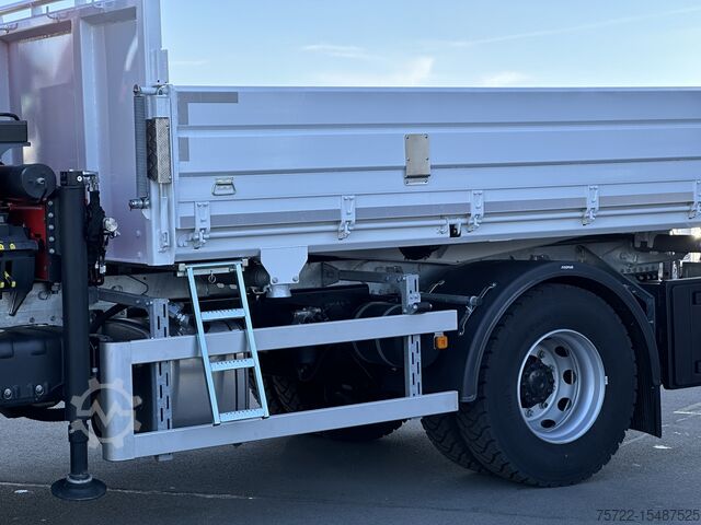 Háromoldalas billenős teherautó MAN TGM 18 320 4x2BB PAVIC Aufbau/Palfinger