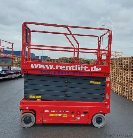 Lift cu foarfeca MAGNI ES1412E 14 m Elektro