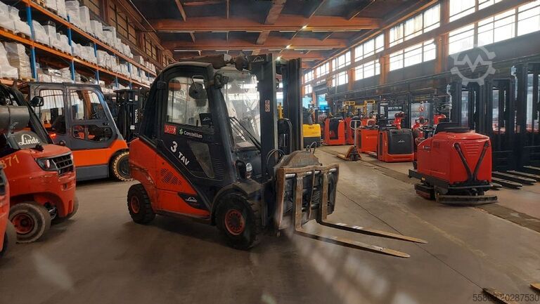 Περονοφόρα περονοφόρα ανυψωτικά Linde H35D-02 //  Duplex // Zinkenversteller // Seitensc