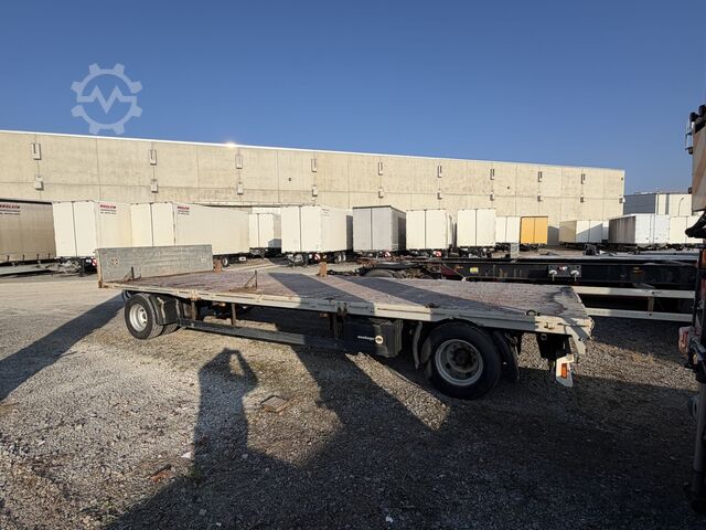 Öppen släpvagn Meusburger MPJ-2  2 Achs Pritschenanhänger