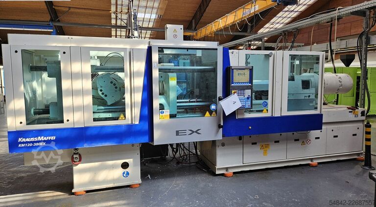 Spuitgietmachine KraussMaffei KM 120-380 EX