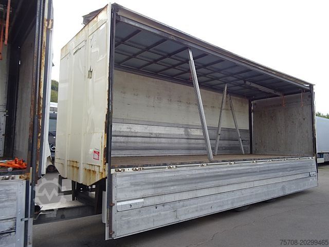 Italautó italáruszállító MAN 26.470 TGX*kpl. Zug*2x 7,7 m*2x LBW*NLA*Retarder
