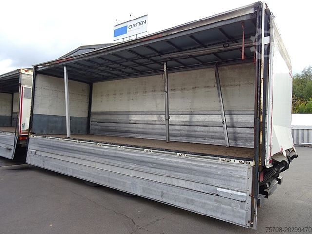Kassevogn MAN 26.470 TGX*kpl. Zug*2x 7,7 m*2x LBW*NLA*Retarder
