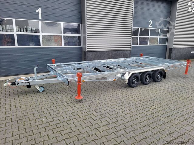  Vlemmix TH660 DETACHABLE TRAILER | TRIDEM 660X244CM 3500KG WECHSELPRITSCHE ANHÄNGER