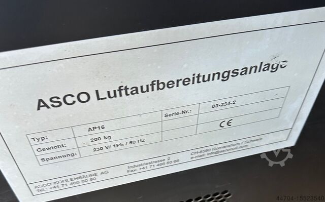 Tørisblæsningsenhed Asco Ascojet 201 CS