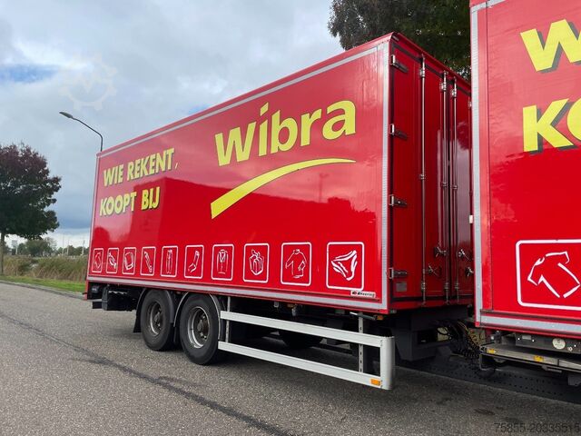 Kuffert Mercedes-Benz Actros 1936 Closed Box Combination / Hertogs Tr...