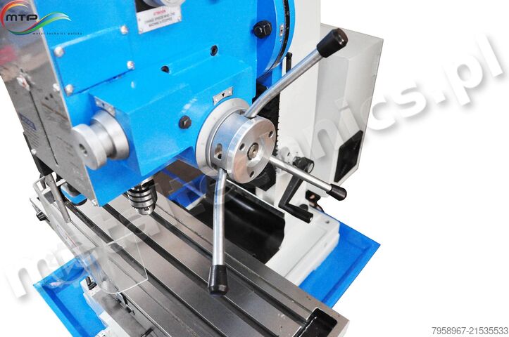 Drilling and Milling Machine ZX7045B Var Metal Technics Polska WIERTARKO-FREZARKA MTP ZX7045B