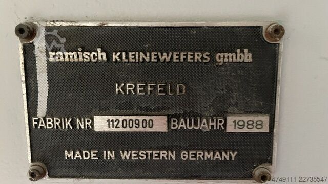 Maska do prasowania Ramisch Kleinewefers GmbH 
