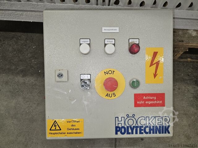 Verfspuitmuur Höcker Polytechnik PFW 2014