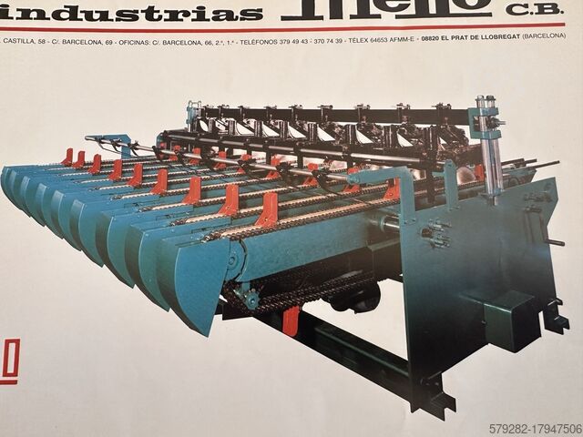 Snijmachine 8.	MELLO MULTIPLE-HEADED CUTTER 