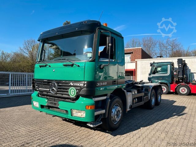 Kampós konténerszállító teherautó MERCEDES-BENZ 3348 Actros ATLAS Abroller 6x4