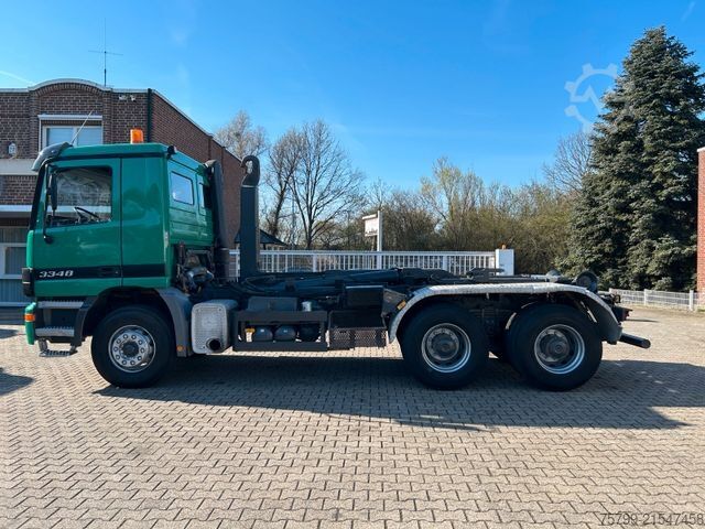 Kampós konténerszállító teherautó MERCEDES-BENZ 3348 Actros ATLAS Abroller 6x4