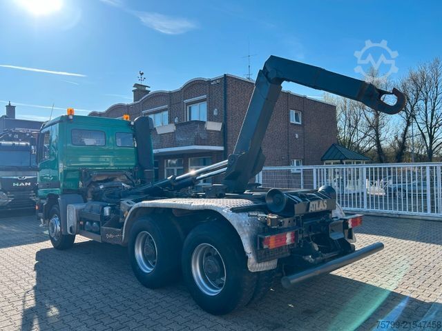 Kampós konténerszállító teherautó MERCEDES-BENZ 3348 Actros ATLAS Abroller 6x4