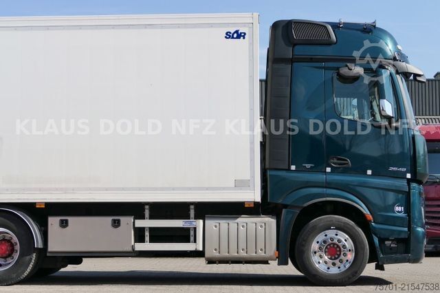 Dobozos teherautó MERCEDES-BENZ Actros 2548 Retarder Lift-/Lenkachse LBW