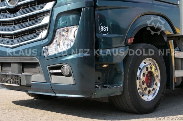 Dobozos teherautó MERCEDES-BENZ Actros 2548 Retarder Lift-/Lenkachse LBW