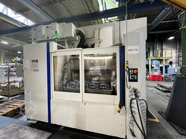 Horizontalni obradni centar SW Schwäbische Werkzeugmaschinen GmbH BA 600 2-CNC, 2-spindlig
