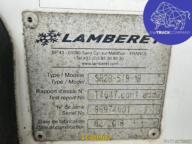 Kühl-/Tiefkühltransport Lamberet 