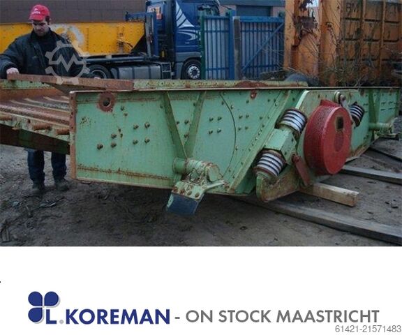 Zeefmachine IBAG 15/55-1  Screening machine IBAG 15/55-1