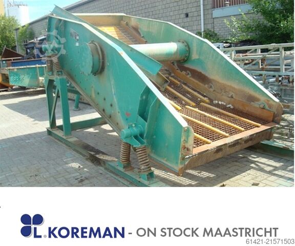 Zeefmachine Främbs & Freudenberg 15/40-1  Screening machine Främbs & Freudenberg 15/40-1