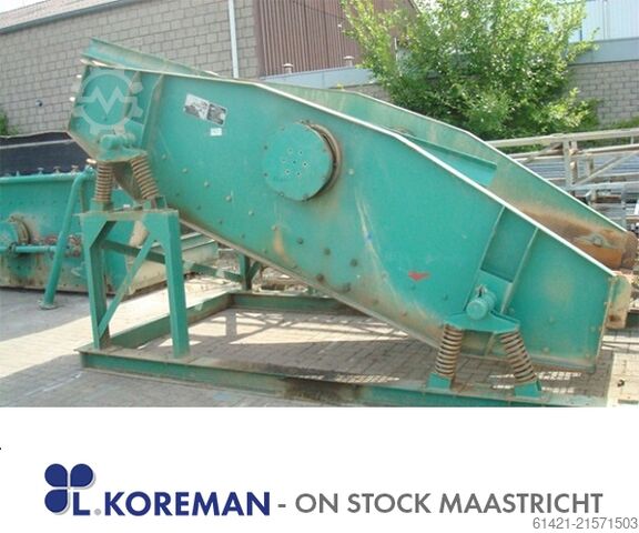 Zeefmachine Främbs & Freudenberg 15/40-1  Screening machine Främbs & Freudenberg 15/40-1