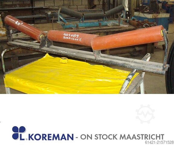 Oplooprollen met NIEUWE rollen (bb 1200mm)  Idlers with NEW rolls (bb 1200mm)