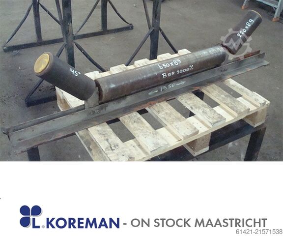 Keerrollen met rollen (bb 1000mm) B  Idlers with rolls (bb 1000mm) B