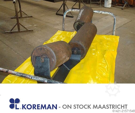 Tussenas met rollen (bb 800mm)  Idlers with rolls (bb 800mm)