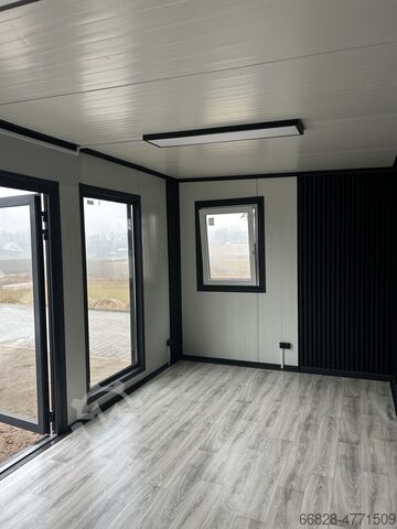 Nieuwe woon- of kantoorcontainer Pawilon Polska Container buro haus