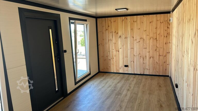 Nieuwe woon- of kantoorcontainer Pawilon Polska Container buro haus