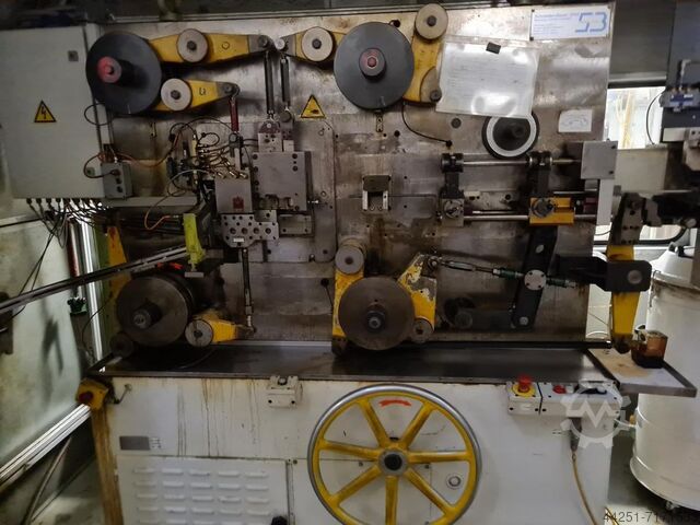 Máquina automática para doblado de alambre y cinta, prensa nº 17 Schroeder & Bauer WB 32-1