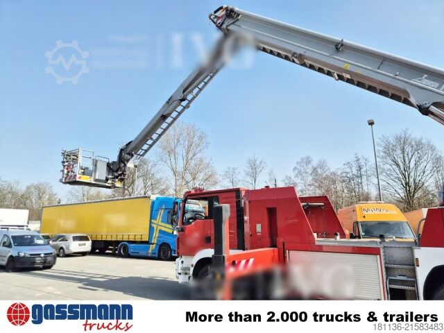 Fire truck MAN TGM 18.340 4x2 BL, Navi, Ziegler Aufbau, Bronto