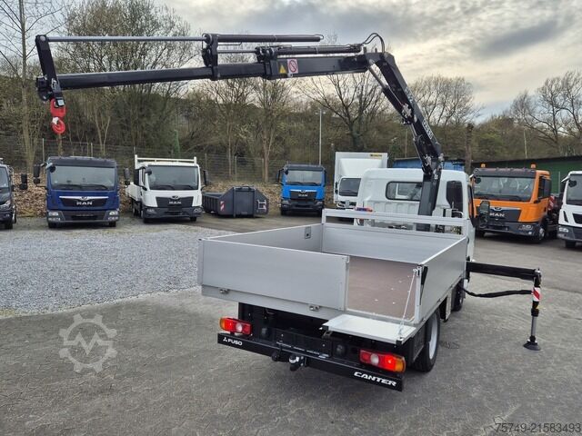Pick-up van Fuso 3S15 Alu Pritsche 2.80 Ladekran Funk sofort verfügbar!