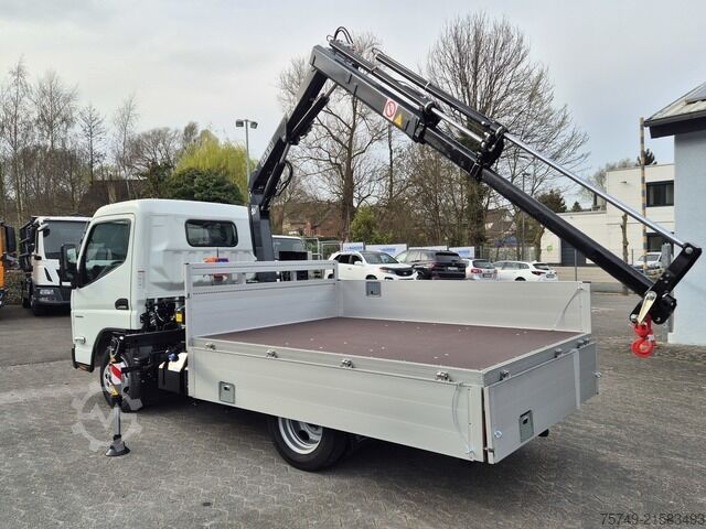 Pick-up van Fuso 3S15 Alu Pritsche 2.80 Ladekran Funk sofort verfügbar!