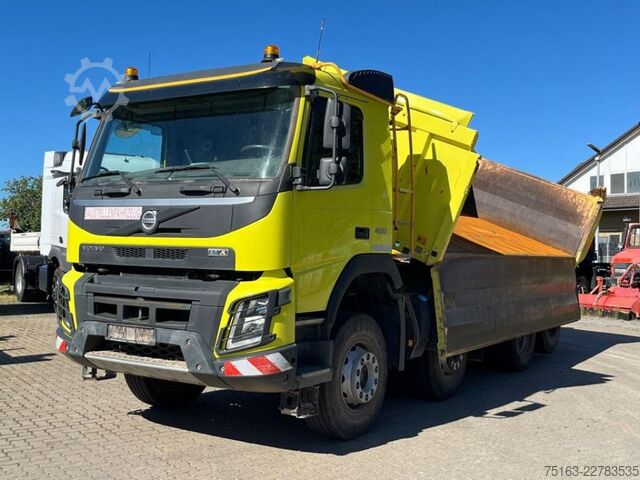 Autocarro ribaltabile VOLVO FMX 460 8x4 4-Achs Kipper Meiller Bordmatik