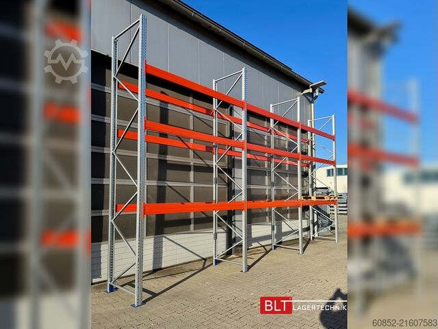 Heavy-duty shelf ca. 8,4 lfm. Palettenregal H: 500 cm Fachlast : 4500 kg , Schwerlastregal