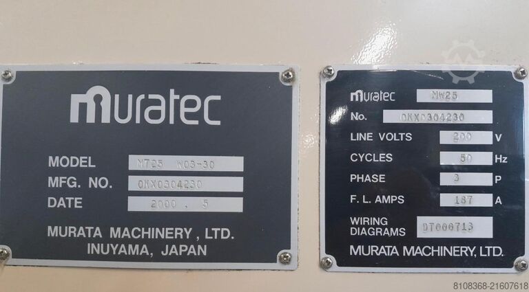 Többorsós gép Muratec mt25