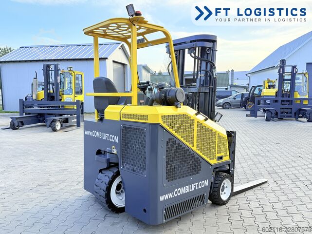 τετραπλής κατεύθυνσης περονοφόρο όχημα Combilift CB3000 GAS TRIPLEX 4900 FREE-LIFT