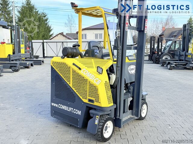 τετραπλής κατεύθυνσης περονοφόρο όχημα Combilift CB3000 GAS TRIPLEX 4900 FREE-LIFT