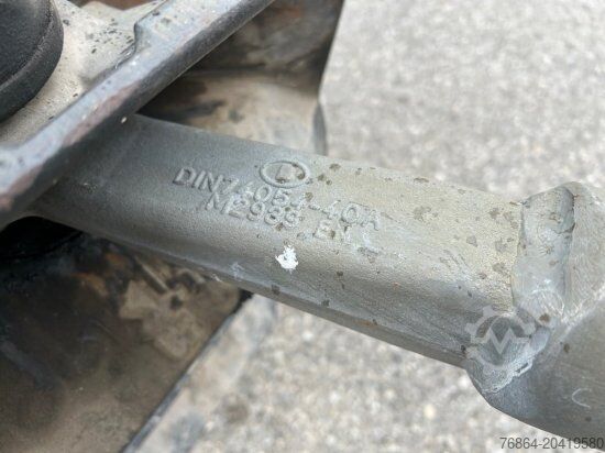 Open trailer  ANDERE SCHEUWIMMER BAUSTOFFANHäNGER